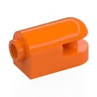 Brick Round, Curved 1 x 2 with Side Stud, Bar