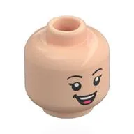 Minifig Head with Print