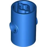 Brick Round 2 x 2 x 3 D. Tube with Axle Holes (Crossholes) at Each End, Pin Holes In Sides