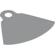 Neckwear Cape with One Top Hole, Cutout at Top