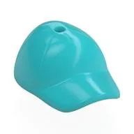 Hat / Cap Short Curved Bill with Seams and Hole on Top