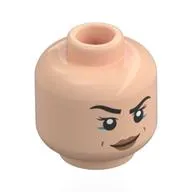 Minifig Head with Print
