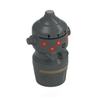 Droid Head, IG-11 with Red/Yellow "Eyes", Dark Tan, Black Stripes print
