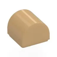 Brick Curved 1 x 1 x 2/3 Double Curved Top, No Studs