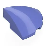 Brick Round Corner, Curved 3 x 3 x 1 Quarter Circle