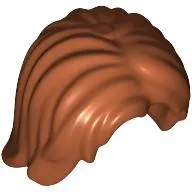 Hair Mid-Length Tousled with Center Part