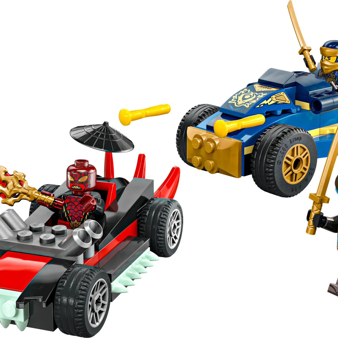 Rogue vs. Drix Race Car Duel