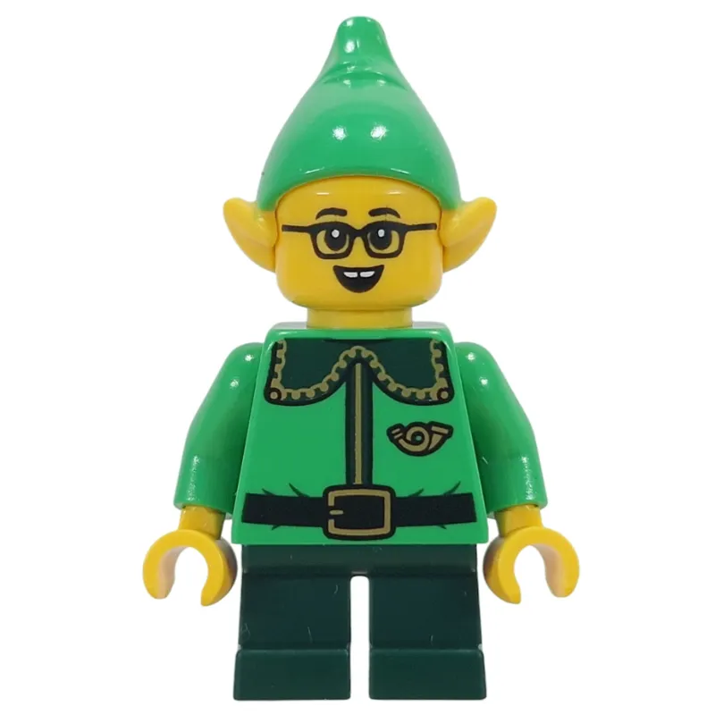 Elf - Bright Green Torso, Dark Green Legs