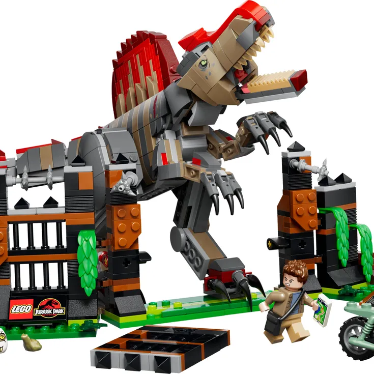 Spinosaurus Dinosaur Escape