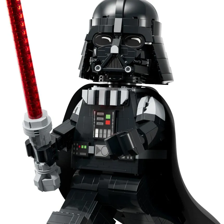 Up-Scaled Darth Vader Minifigure