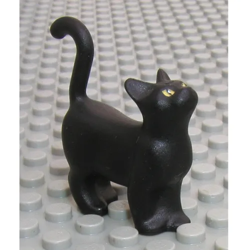 Animal, Cat, Standing with Yellow Eyes Print