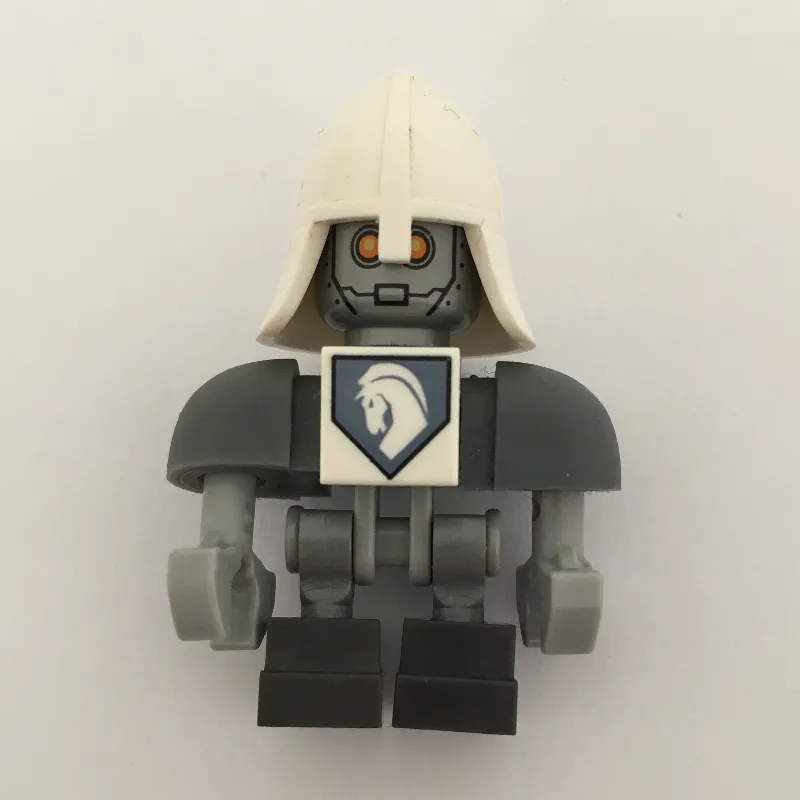 Lance Bot with White Helmet