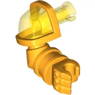 Arm Right with Trans-Yellow Shoulder and Pin (Nexo Knights Axl)