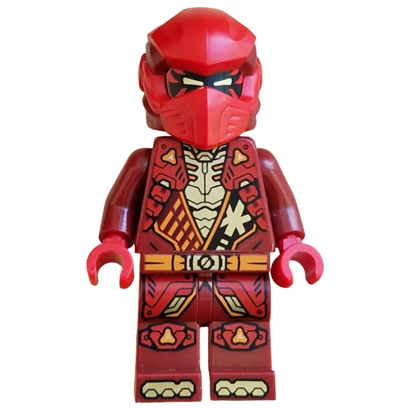 Kai, Dark Red Suit, Red Helmet