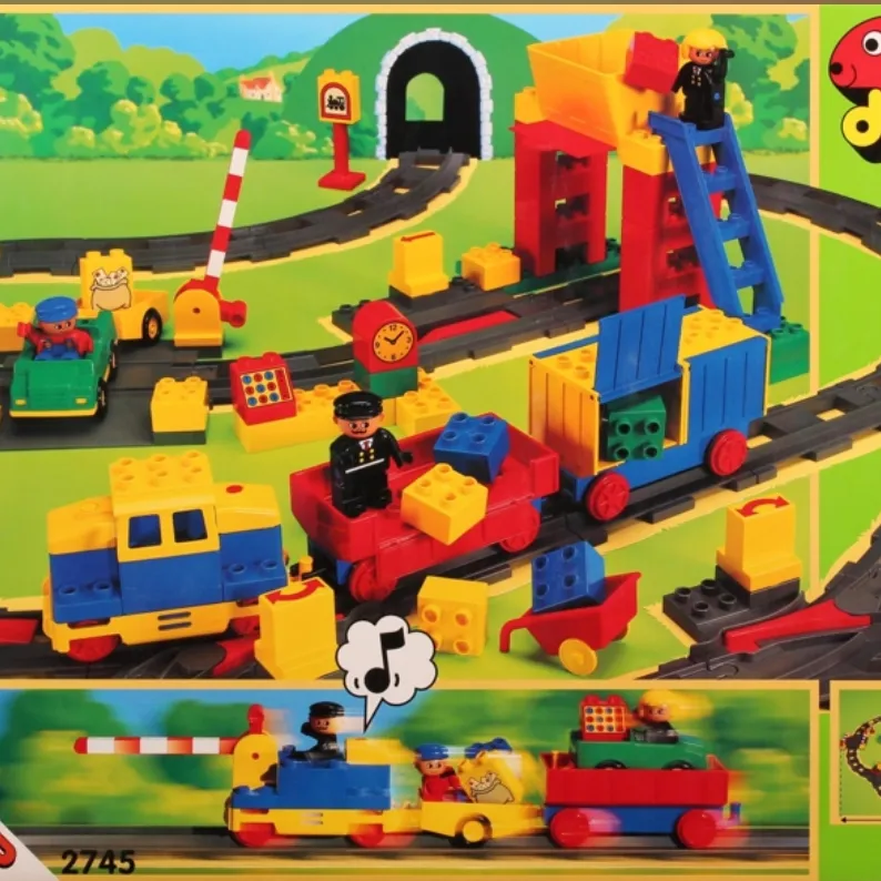 Deluxe Electric Train Set