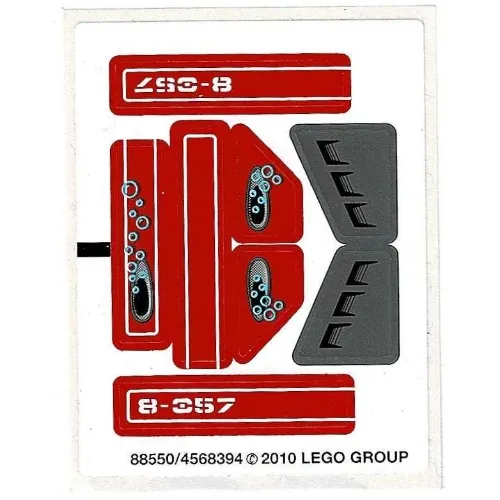 Sticker Sheet for Set 8057-1