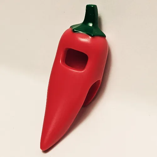 Costume Chili Pepper with Green Stem print