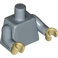Torso, Sand Blue Arms, Tan Hands [Plain]