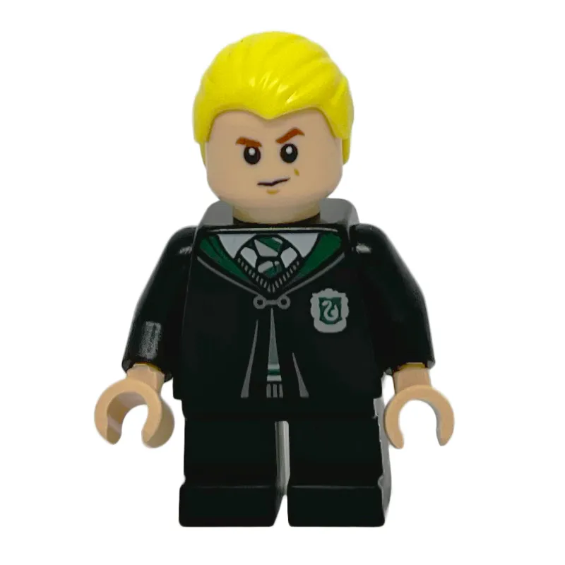 Draco Malfoy, Closed Slytherin Robes with Crest, Short Legs