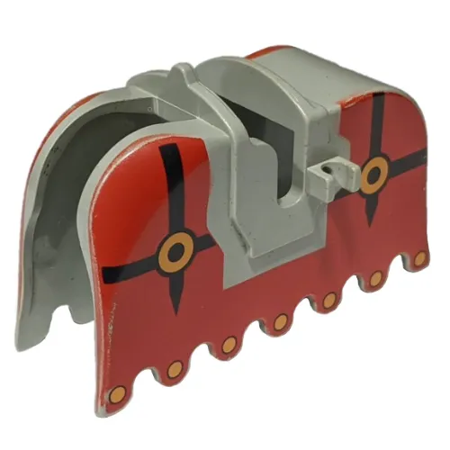 Animal / Creature Accessory, Horse Barding with Fright Knights Print