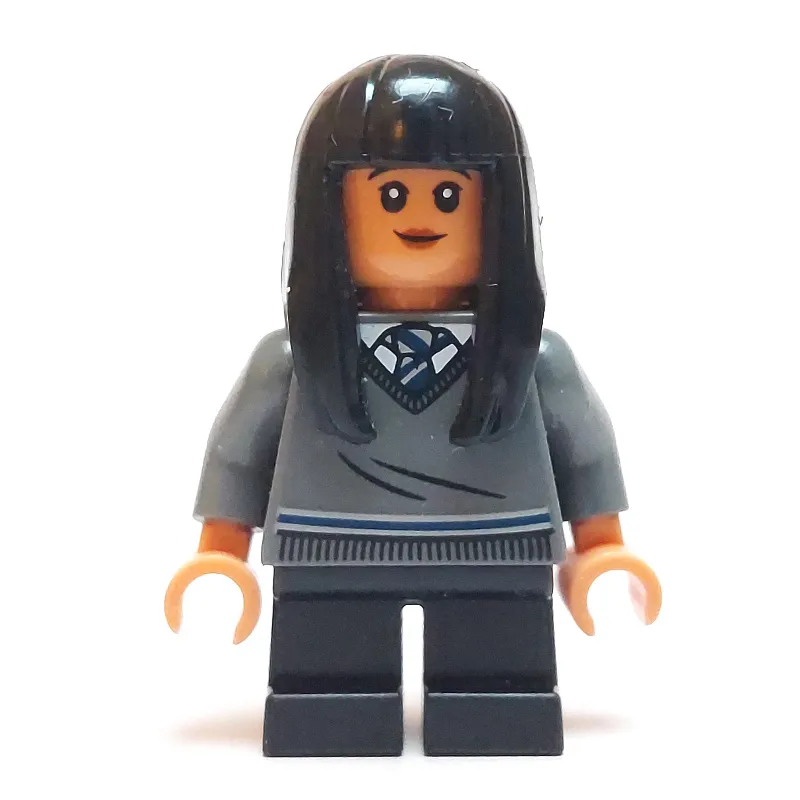 Cho Chang - Dark Bluish Grey Sweater, Black Legs, Plastic Hair