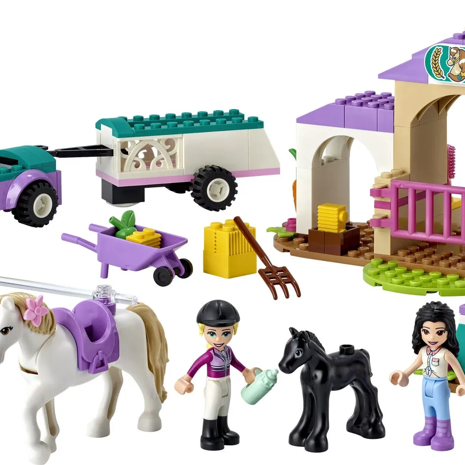 Horse Training and Trailer