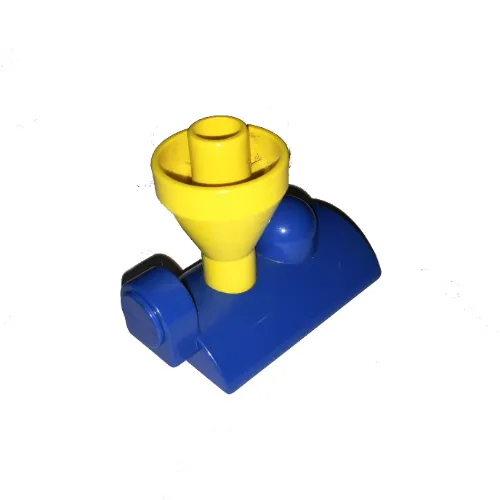 Duplo Train Steam Engine Funnel Top, Yellow Top