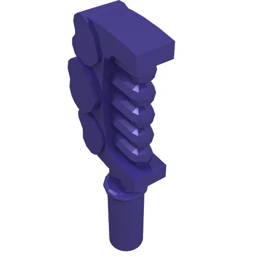 Equipment Comb with Handle and 3 Hearts [Hair Accessory]