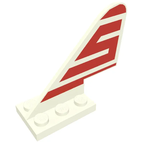 Tail Old with Red S (Sterling) Print