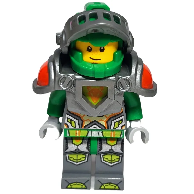 Aaron Fox with Flat Silver Visor and Armor