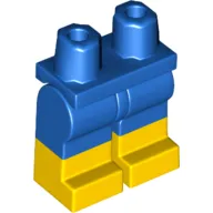 Hips with Blue Legs and Yellow Boots Pattern