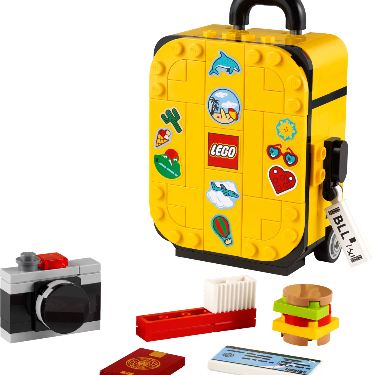 Yellow Travel Suitcase