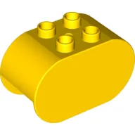 Duplo Brick 2 x 4 x 2 Rounded Ends