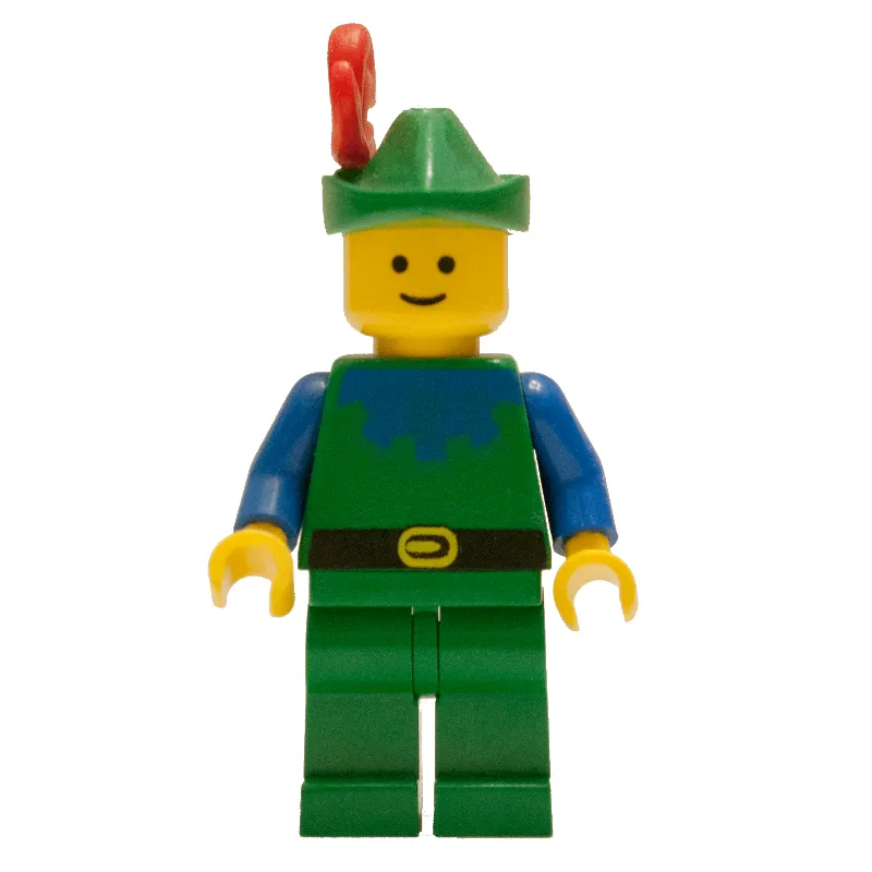 Forestman (Forestmen) - Blue, Red Triple-Plume