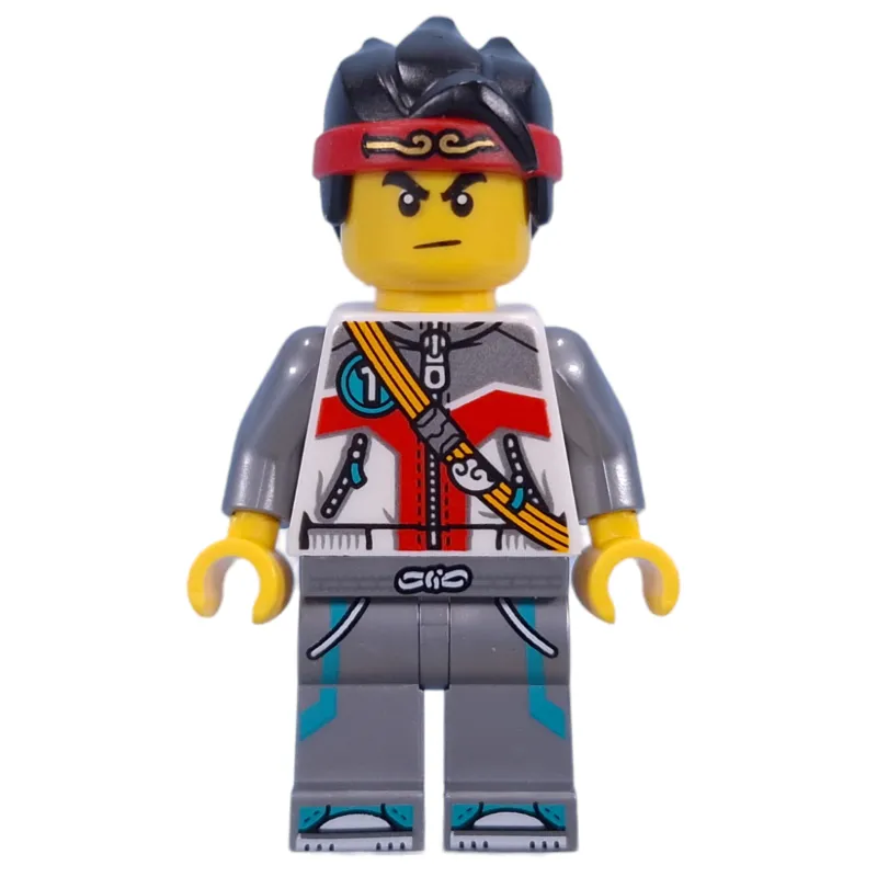 Monkie Kid, White and Flat Silver Suit