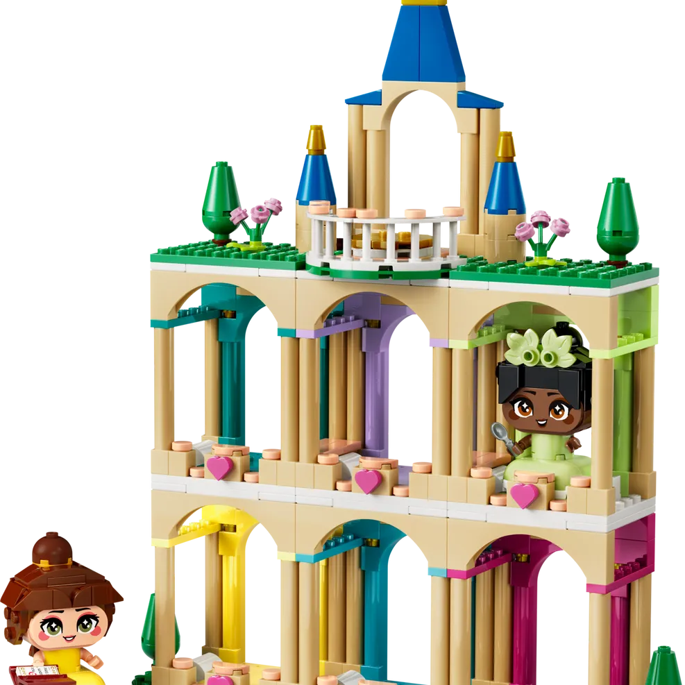 Mini Belle & Tiana with Castle