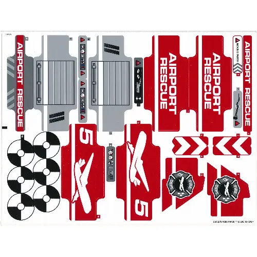 Sticker Sheet for Set 42068-1