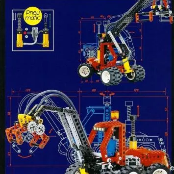 Pneumatic Log Loader / Pneumatic Logger