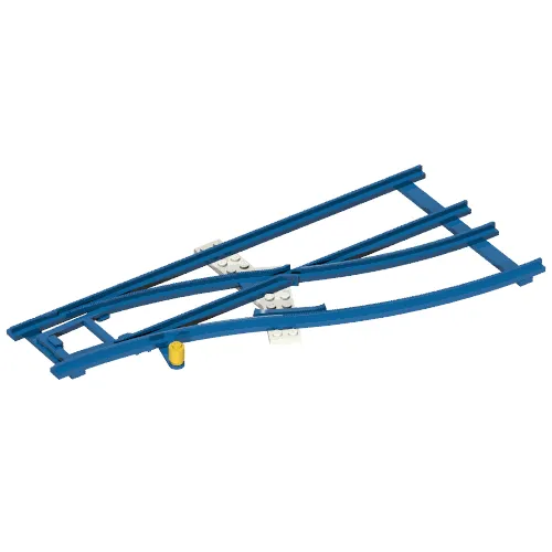 Vehicle Track, Train, 4.5V Switch Point Right with White Ties