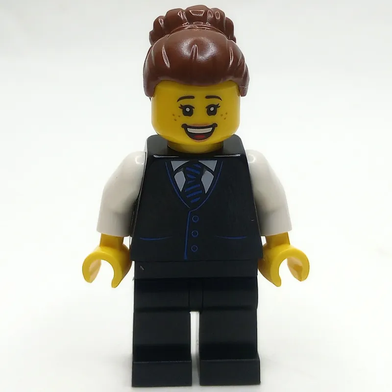 Hotel Clerk, Black Suit