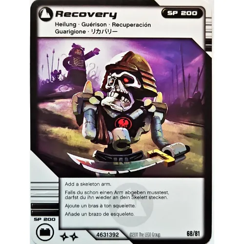 Trading Card, Ninjago Deck #1: 68 - Recovery - International Version