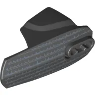 Large Figure Limb Cover, Size 6, Armor with Ball Joint Socket with Light Blue Cloth Texture Print (Darth Vader)