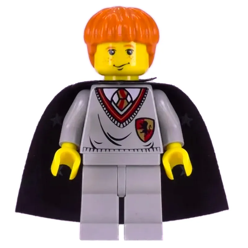 Ron Weasley, Yellow Skin, Gryffindor Sweater with Crest, Cape with Stars