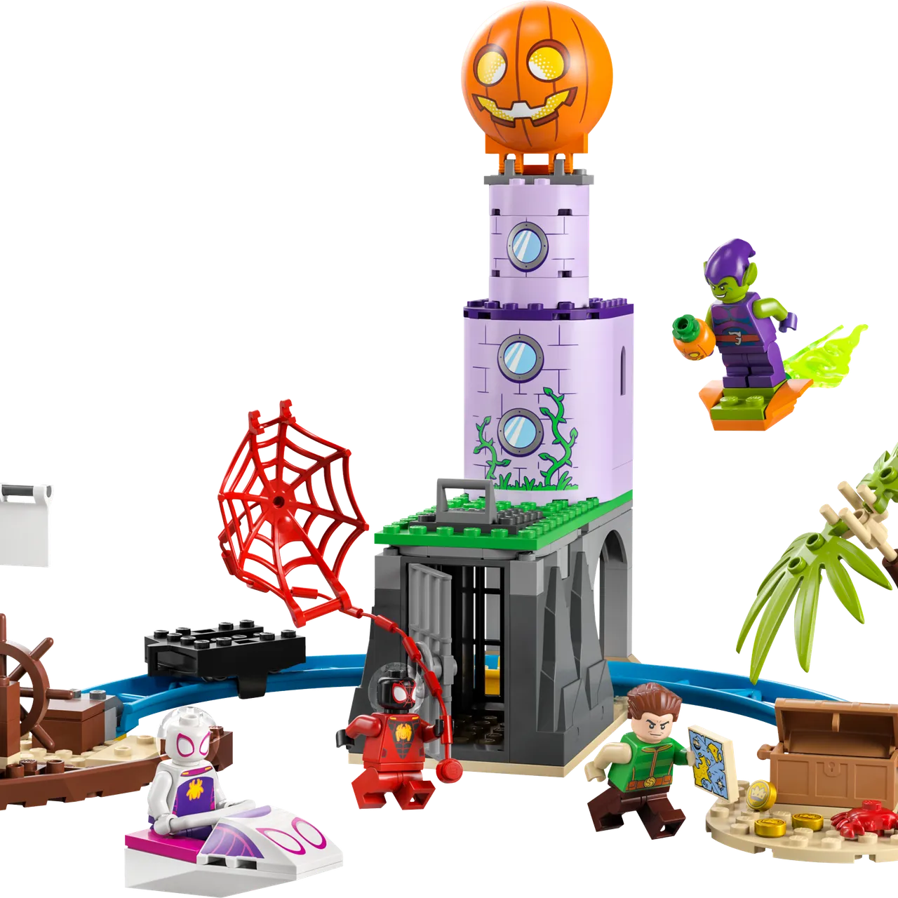 Team Spidey at Green Goblin's Lighthouse