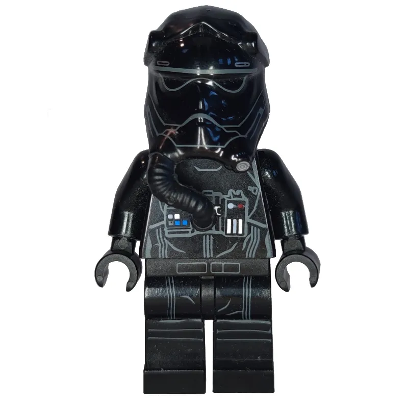 TIE Pilot, First Order, Two White Lines on Helmet