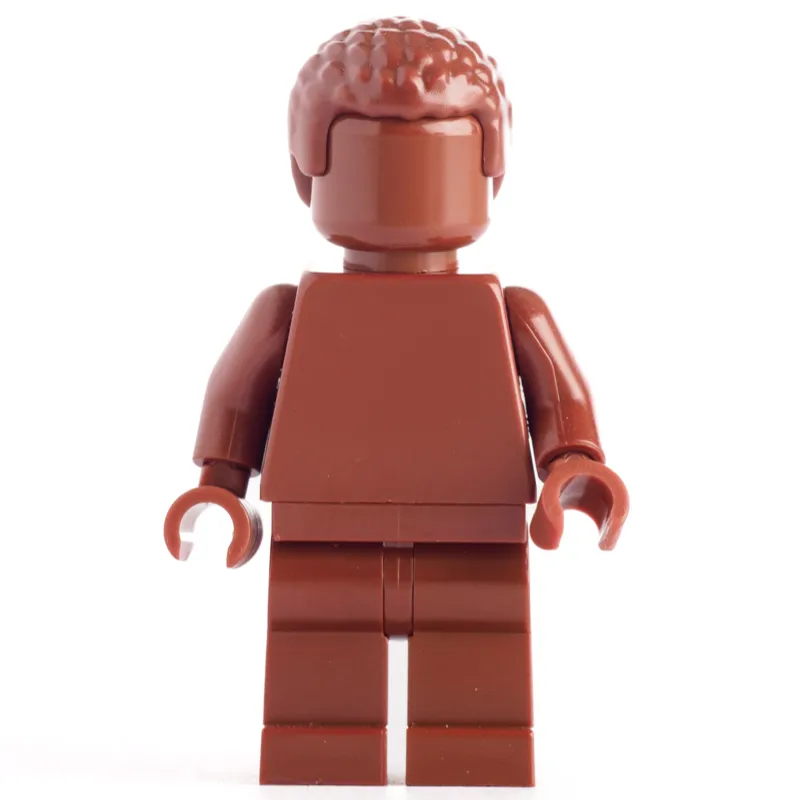 Monochrome Reddish Brown with Hair