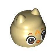 Ball with Ears with Owl Face print