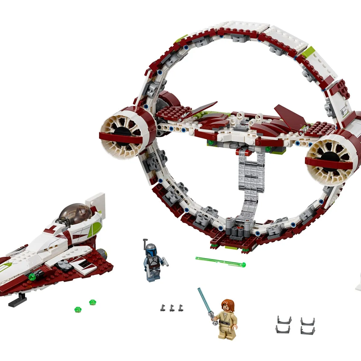 Jedi Starfighter with Hyperdrive