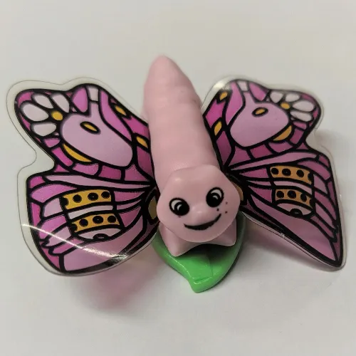 Belville, Insect, Butterfly Large / Human Hair Clip, Cake Wings Print