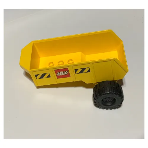 Duplo Dump Truck with 12 Studs and Hitch and Lego Logo Print